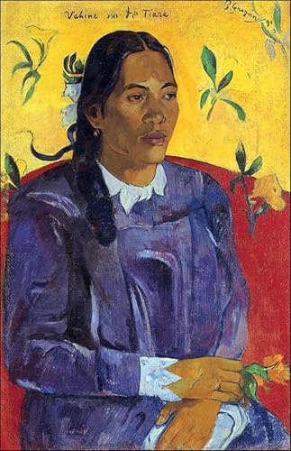 Toile Paul Gauguin Vahine No Te Tiare pour illuminer votre décoration de bureau
