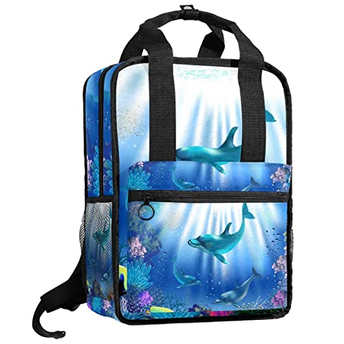 Sac à dos pour garçons flamant rose tropical pour l'école