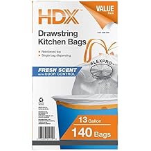 HDX 13 Gal. Flexpro Kitchen Bag with Fresh Scent 140-Count