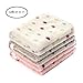luciphia 1 Pack 3 Blankets Super Soft Fluffy Premium Fleece Pet Blanket Flannel Throw for Dog Puppy Dot Small