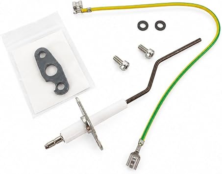 Flame Sensing Ionisation Electrode Kit Compatible with Ideal Esprit Evo Icos Isar Istor Mexico Elise Boilers Replaces 173529