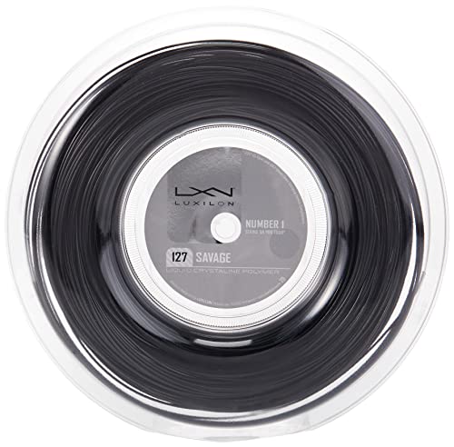 Luxilon Savage 127 Tennis Reel (Black)