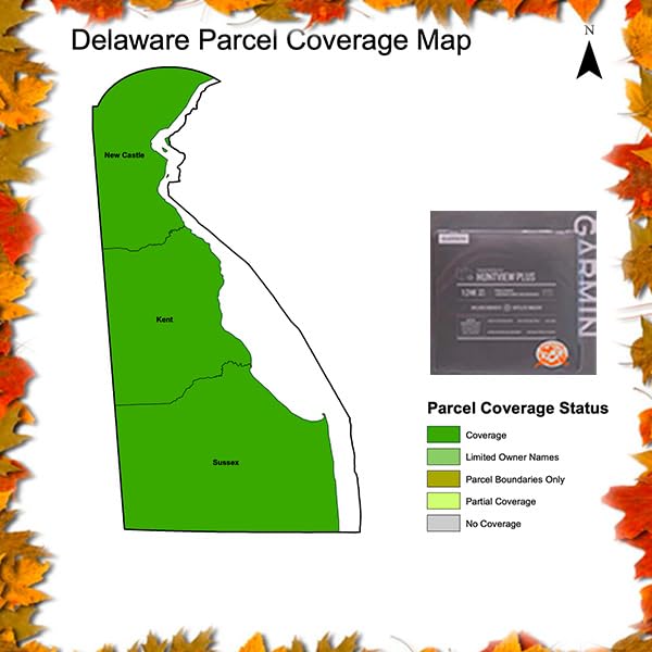 Garmin Huntview Plus, Preloaded microSD Cards with Hunting Management Units for Garmin Handheld GPS Devices- MD, DE, DC, & NJ 2024
