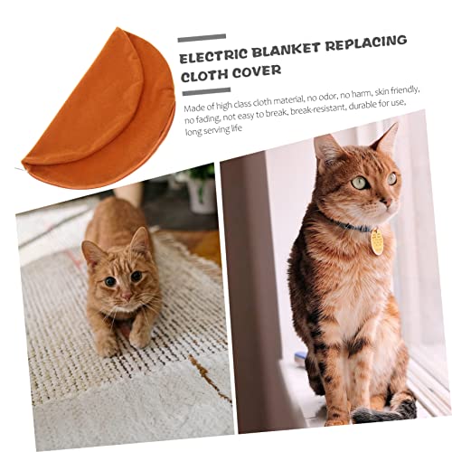 Mipcase 2 Pçs Manga Temperatura Aquecedor Pequeno Aquecimento Tapete De Clima Redondo Cães Cobertor