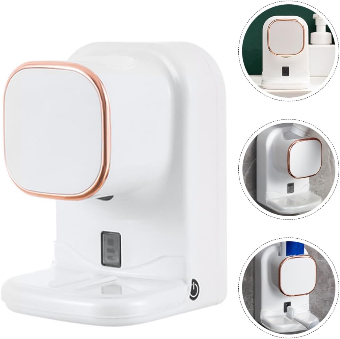 Electric Toothpaste Sensor Automatic Toothpaste Holder Wall Mount No Mess Squeezer for Boys and Girls Adults