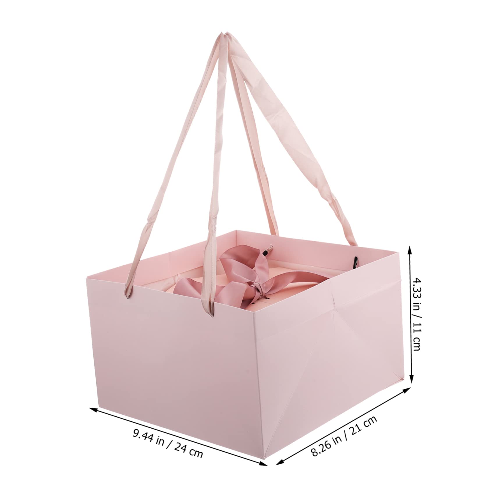 SOLUSTRE Sechseckige Geschenkbox aus Geschenkverpackung für Valentinstag und Hochzeit zum Verpacken von Süßigkeiten und Geschenken