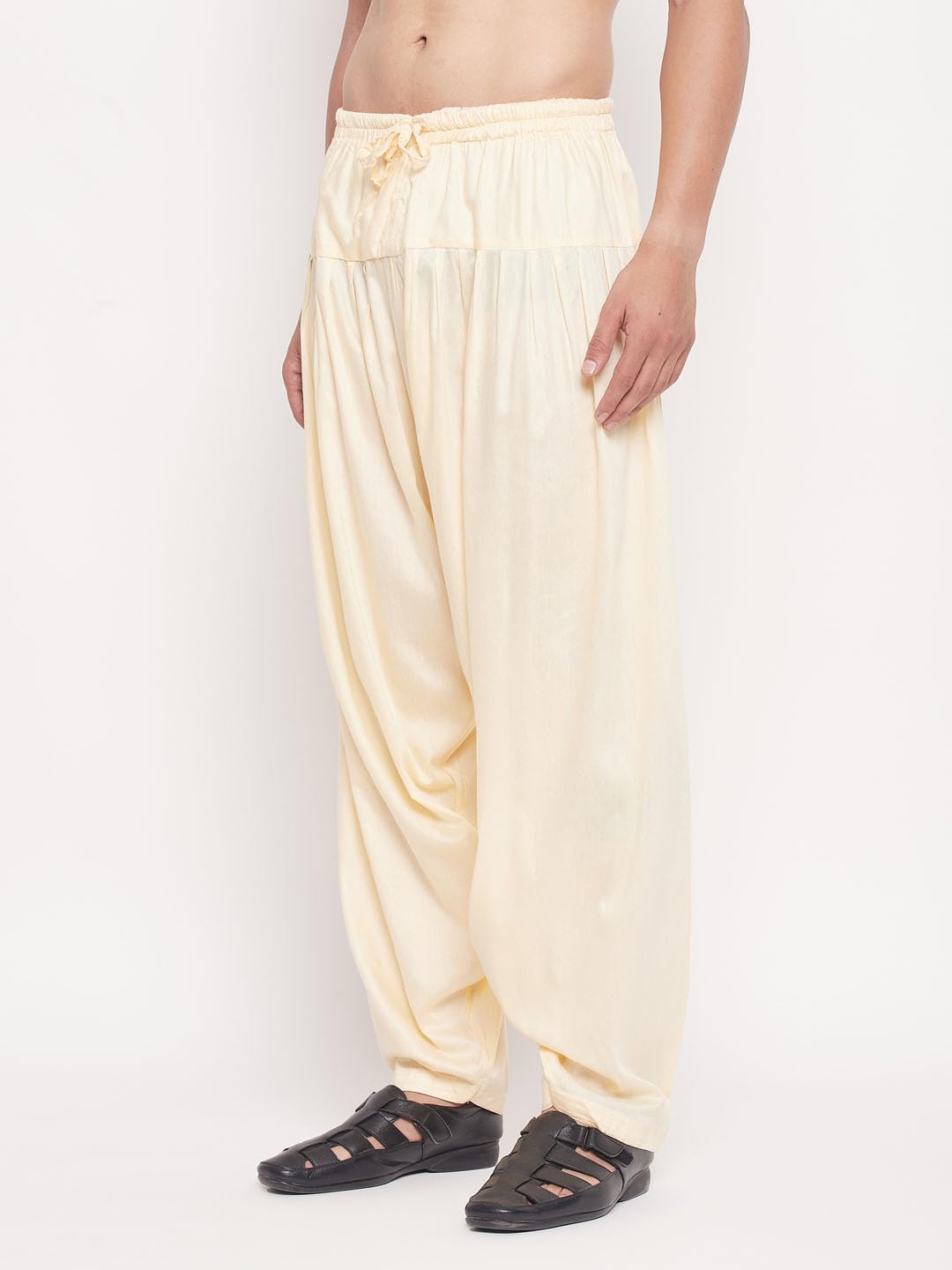 JBN Creation VASTRAMAY Rayon Blend Men's Gold - Pyjama_VASMPTY1GO_F, Free Size - Image 2 thumbnail