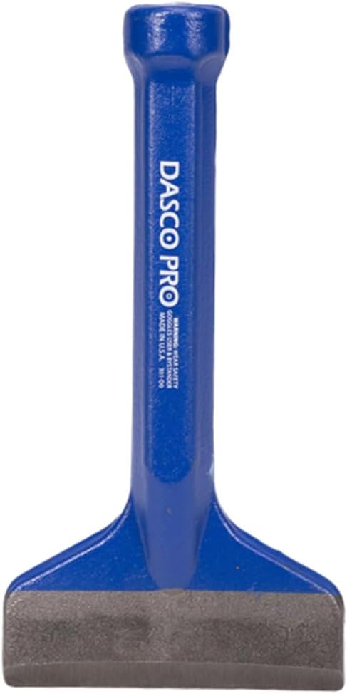 DASCO PRO Brick Set Masonry Chisel, Made In The USA, Steel, 3 1/2 Inch, VN74360