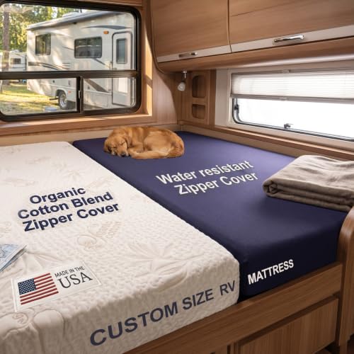 Foamma Custom RV Mattress - High-Density Foam Pad...