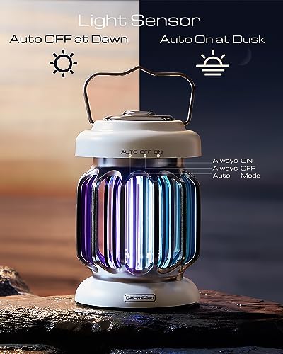 2-pak spektrum hybrydowego, od zmierzchu do świtu, zewnętrzna i wewnętrzna lampa przeciw komarom, elektryczna moskitiera, lampa do moskitiery, zbierająca komary łapie muchy, z czujnikiem światła