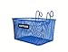 Kettler Handlebar Bike Basket Accessory, Front Mounted Handlebar Wire Storage Basket, Fits All Kettler Tricycles, Blue