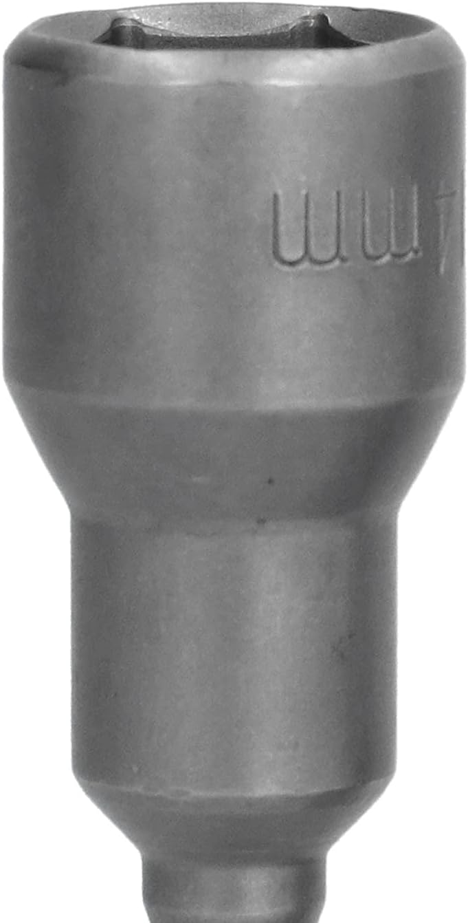 KANASI Nut Driver Drill Bit Set, 10Pcs Hex Drive Socket Kit with Strong Magnetism for Power Drills in DIY Auto Repair and Professional Use