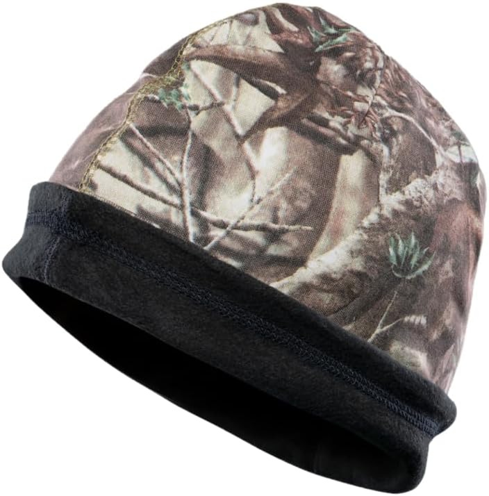 Flame Resistant FR Reversible Beanie/Skull Cap - Heavy Duty - 100% C Knit - 16 oz