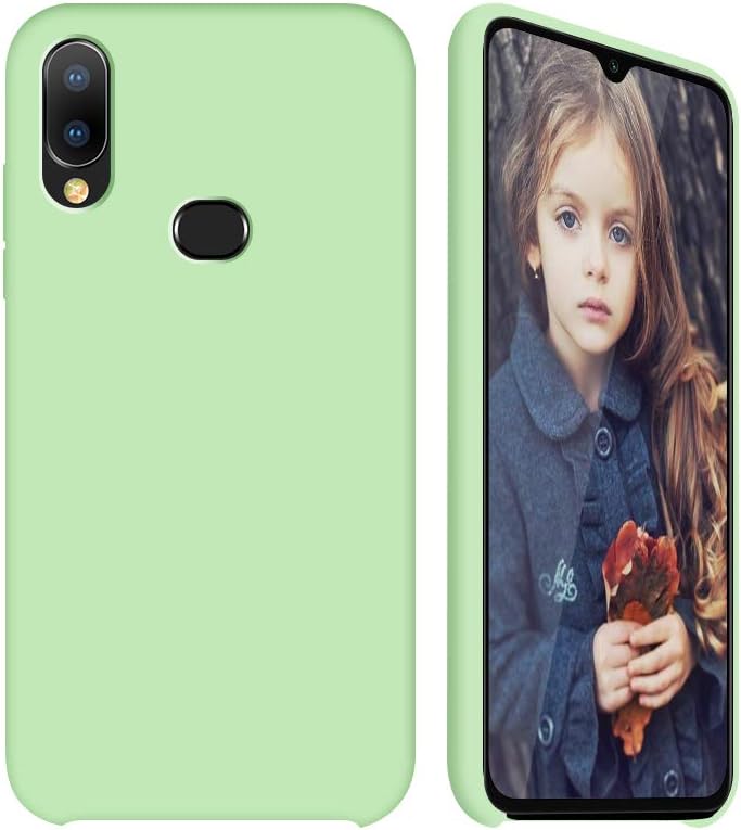 Samsung Galaxy A10S Case, Samsung Galaxy A20S Case, Slim Fit Design, Upgraded Liquid Silicone Cover for Samsung A10S A20S (Mint Green, A10S)