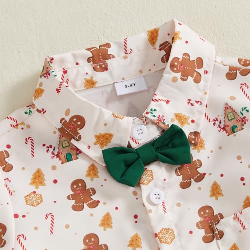 Image of Biayxms Baby Boy Halloween Outfits Pumpkins Gentlemen Suit Short Sleeve Button Up Shirts Shorts Pants Baby Halloween Clothes
