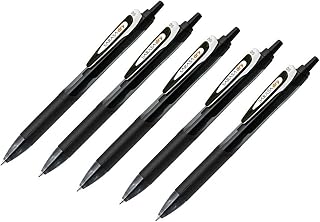 Zebra Sarasa Dry Gel Ink Pen Black (JJ31-BK), 0.5mm Fine, 5 pens per Pack (Japan Import)