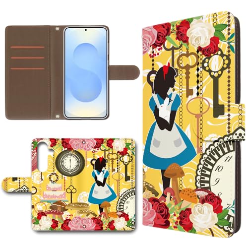 Galaxy S25 SC-51F / SCG31 (SM-S931) �݊� �P�[�X �蒠�^ �X�}�z�P�[�X ���U�[�� �J�o�[ �J���������� ���b �v�����Z�X Fairy tales [�f�U�C��B/�s�v�c�̍��̃A���X] �M�����N�V�[S25 �g�����h�Q�[�g d