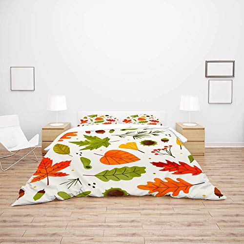 Parure de lit en polyester durable de qualité supérieure aux motifs de saison