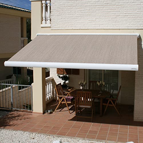 Brasilia Slim Motorized Awning with Wind Sensor