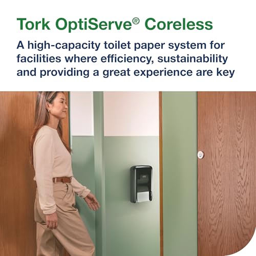 Tork OptiServe Coreless Toilet Paper Dispenser Black T7/T5, 473528 - image 7