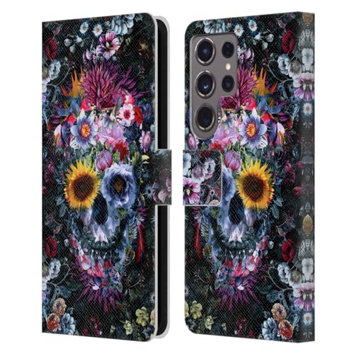 Funda de cuero Samsung Galaxy S24 Ultra 5G tipo libro resistente antiarañazos Riza Peker