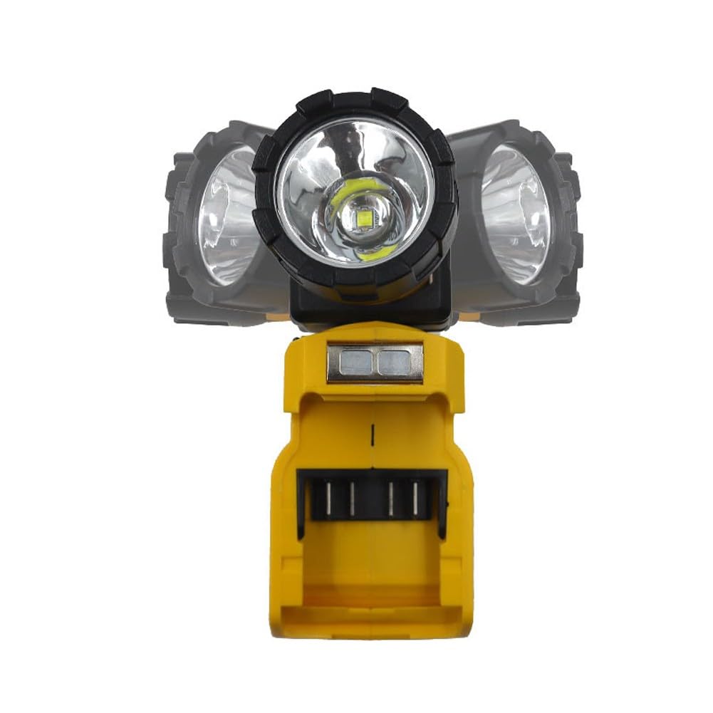 12V Cordless LED Luce di Lavoro Rotativo Lampada di Ispezione | Questa lampada cordless regolabile fornisce un'illuminazione brillante per migliorare la visibilità e la produttività negli