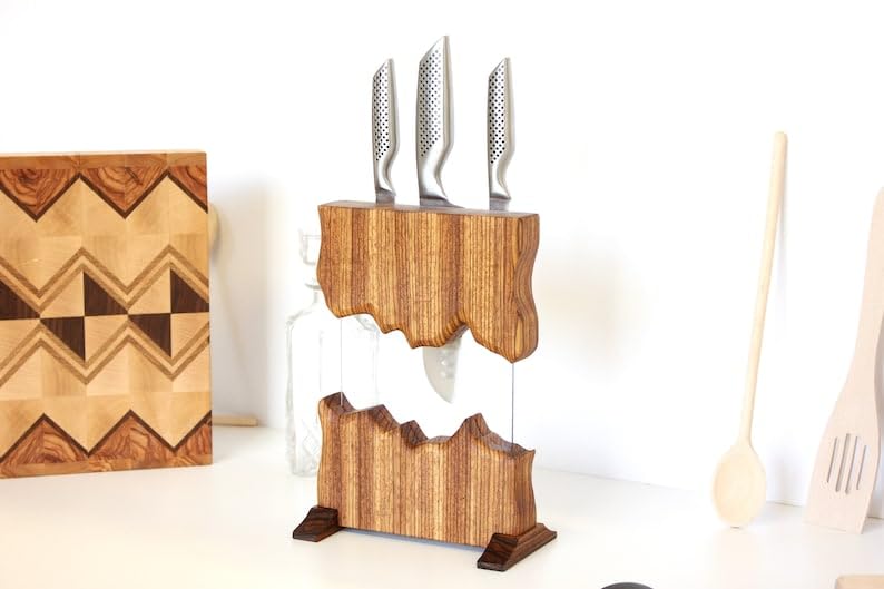 Floating Magnetic Knife Holder Knife Stand Knife Rack Magnetic Knife Block