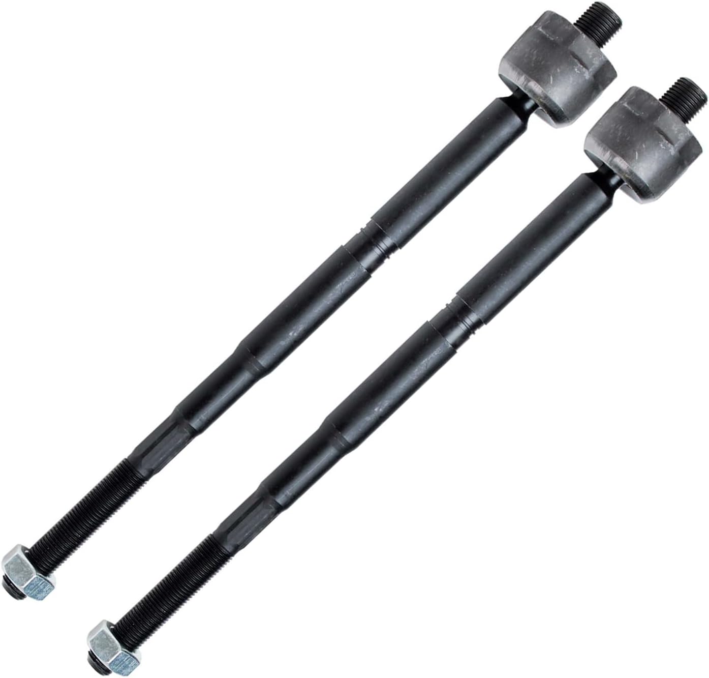 Detroit Axle - 2.4L Front Tie Rods Kit for 2010-2017 Chevrolet Equinox GMC Terrain, 2011 2012 2013 2014 2015 2016, 4 Inner & Outer Tie Rods, 2 Boots, Replacement