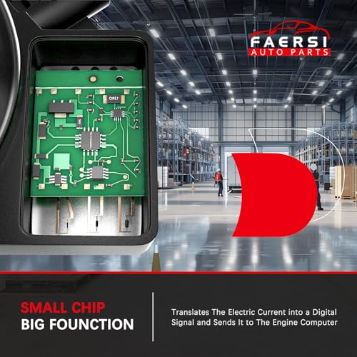 image for FAERSI Mass Air Flow Sensor Compatible with Chevy Silverado, Suburban 