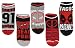 Marvel Deadpool Merc With A Mouth Ankle Socks 5 Pair