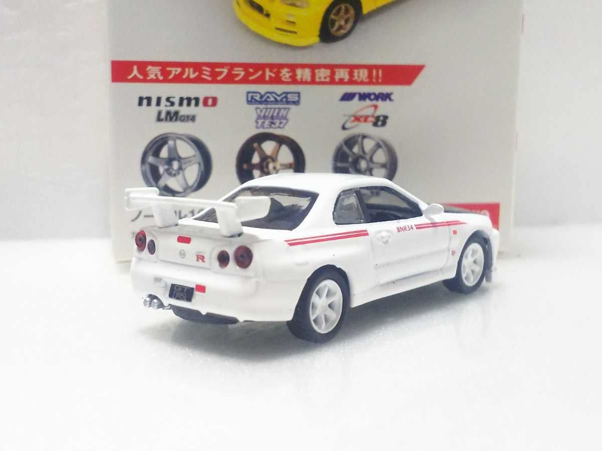 Amazon | Targa 1/64 日産 スカイライン GT-R R34 BNR34 レイズ ボルク