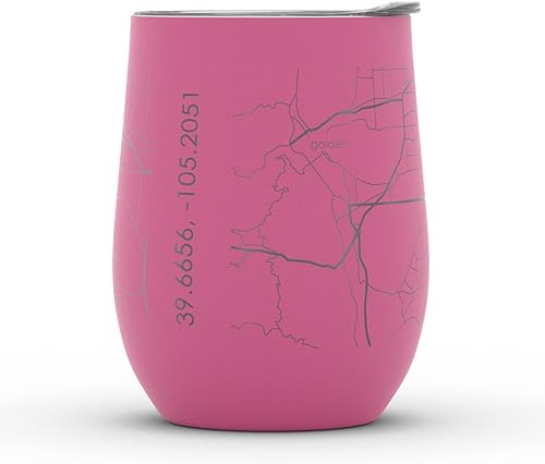 Vista 514 de Well Told Lexington Kentucky Map - Vaso de vino aislado con grabado de mapa de Kentucky, taza de acero inoxidable grabada (12 onzas, verde domingo)