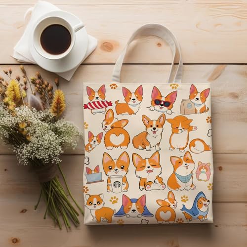 Image of DOOX Canvas Tote Bag for Women, Canvas Reusable | Gift /Shopping /Beach /Grocery Canvas Bag - Birthday & Christmas Gift for Women