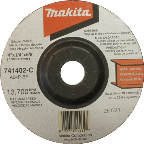 Makita 741402-C-25 4-Inch Grinding Wheel, 25-Pack - image 1