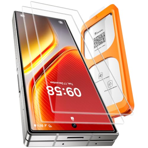 Image of TOCOL for Samsung Galaxy Z Fold 8 Ultra Screen Protector | Easy Installation Bubble-Free, 9H+ Tempered Glass, 8FT Military Grade Shatterproof, Anti-Scratch, Case Friendly HD 2 Pack