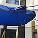 BIWKONI Trampoline Canopy Outdoor Trampoline Accessories Sunshade Umbrella for Sunshine & Rain Snow Roof Cover, Without Framework,15FT