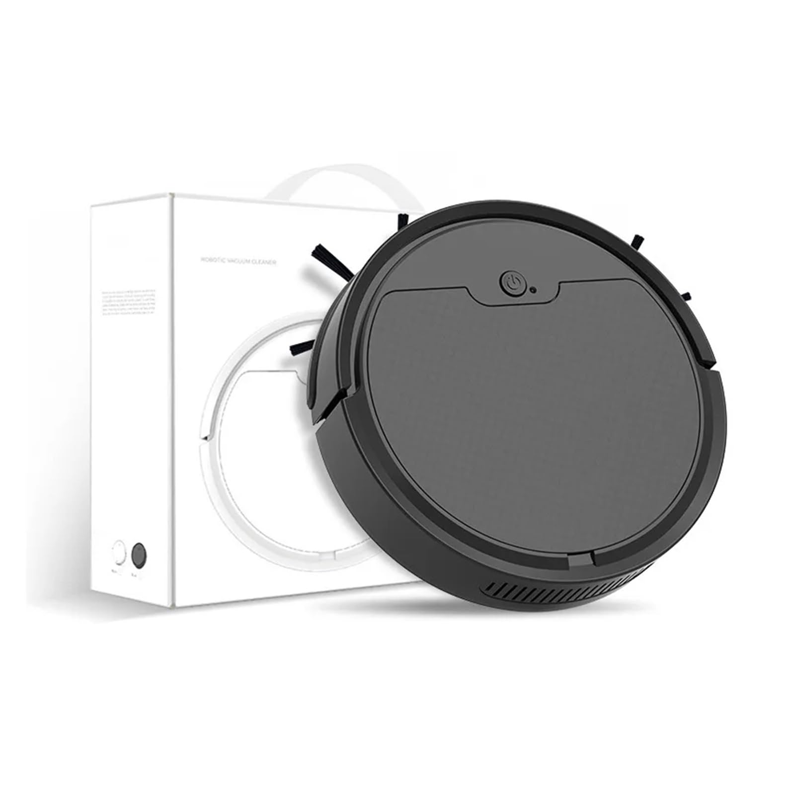 EWsdsfs 3 In 1 Smart Sweeping Robot Home Mini Sweeper Sweeping and Vacuuming Wireless Vacuum Cleaner Sweeping Robots For Home Use(Type 2 Black)