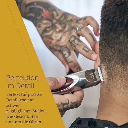 Wahl A-LIGN Netz-/Kabelloser Haartrimmer - Für die engsten Bereiche von Gesicht, Bart und Haaransatz