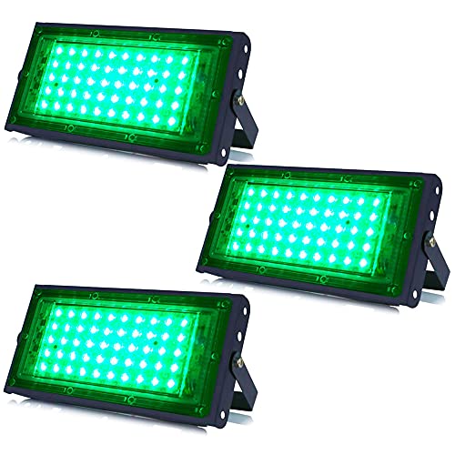 Image of MLD 30W Led Flood Light AC 230V Waterproof Brick focus Floodlights for indoor outdoor Lights | Green | 30 Watt | Pack Of 3