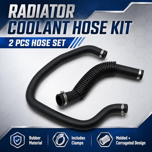 FZJDSD Engine Upper & Lower Radiator Coolant Hose Kit Fit for Cadillac Escalade GMC Yukon Chevy Silverado 1500 2500 3500 Suburban 2007-2014#22827731 22827735 15274730 15037656 by FZJDSD - Image 3