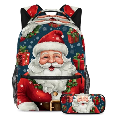 Sac à dos et trousse à crayons pour étudiants sac à dos de jour multicolore 29.4x20x40cm