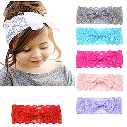 Benecreat 30 Yards Lace Fabric Stretch Elastic 3.15 Inches Wide Trim Lace For Headbands Garters Wedding Bouquet Making - 30 Colors, 1 Yard Per Color #TOP6
