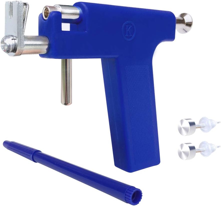 BLAZOR Ear Piercing Gun Tool with 98pcs Ears Studs