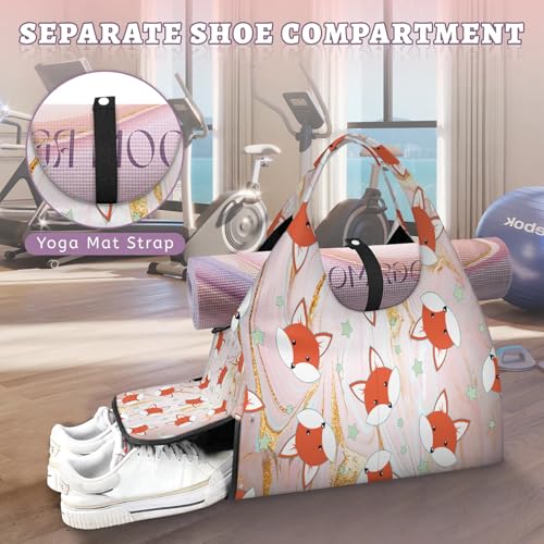 Bolsa deportiva con compartimento para zapatos Marble Fox L 5