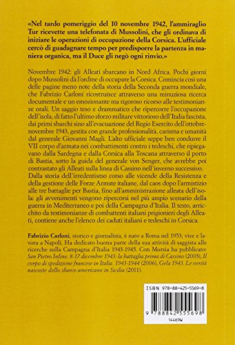 L’Occupazione Italiana Della Corsica: Novembre 1942-Ottobre 1943 - 2