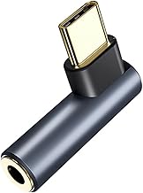 TECHPOINT 2024 Type C to 3.5mm Audio Adapter USB C to Headphone Adapter Audio Jack to USB C Compatible with Samsung S20-S23 S23+Ultra Note 20 10 S10 S9 Plus,Pixel 4 3 2 XL (Pack 1 Assorted Colour)