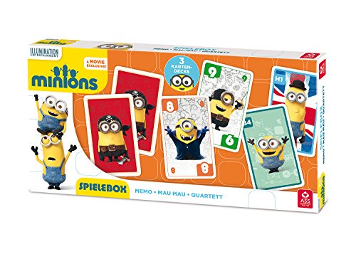 Preisvergleich Produktbild ASS Altenburger 22578001 - Minions - 3 in 1 Spielebox