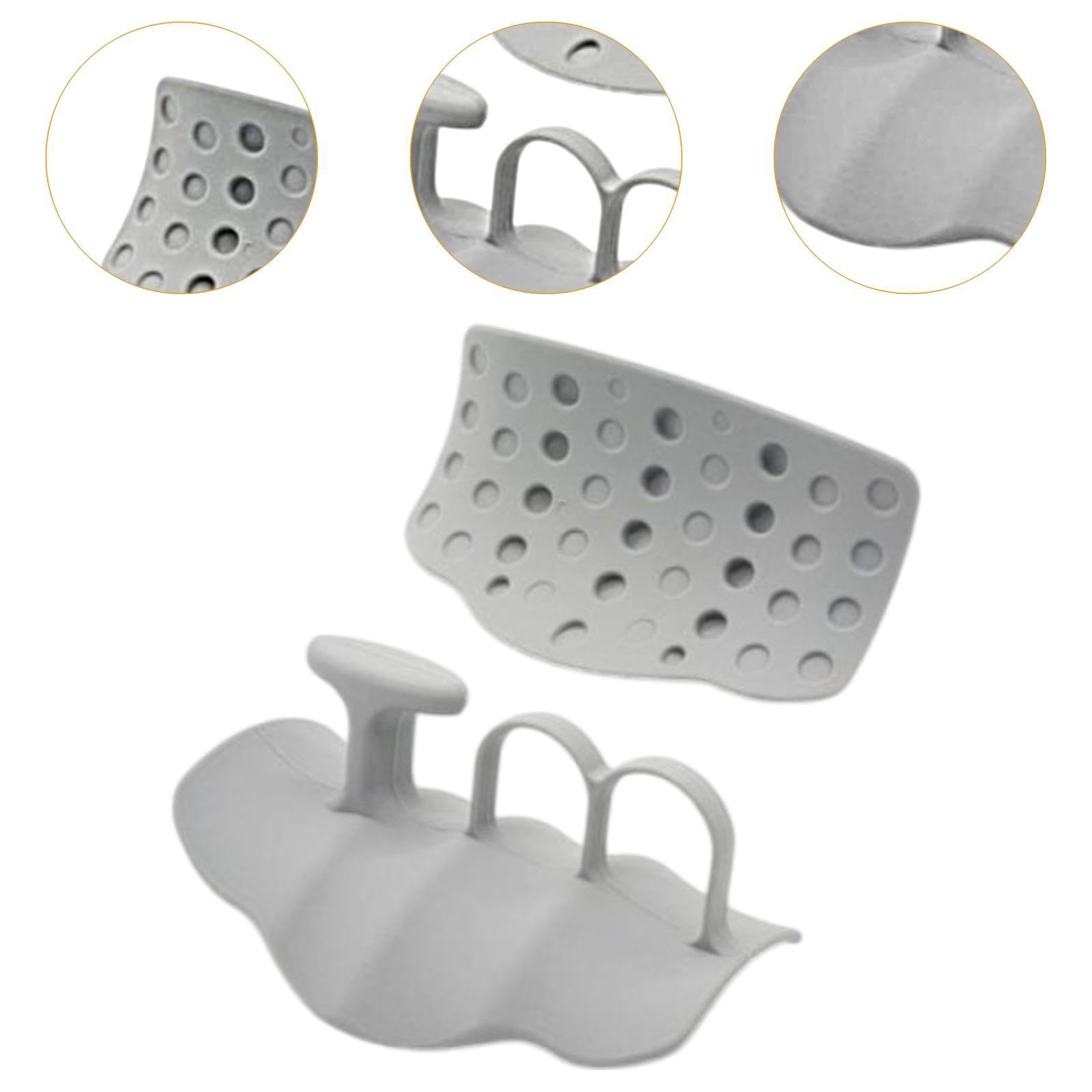 Colaxi 1 Pair Weight Lifting Grips Hand Protection Strength Sports Barbell Bar Pads Gym Hand Grips for Fitness Calisthenics Exercise, Gray