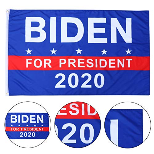 FUNZZY Bandeiras das eleições presidenciais Bandeira Biden Grande Suprimentos para desfile (Estilo 1