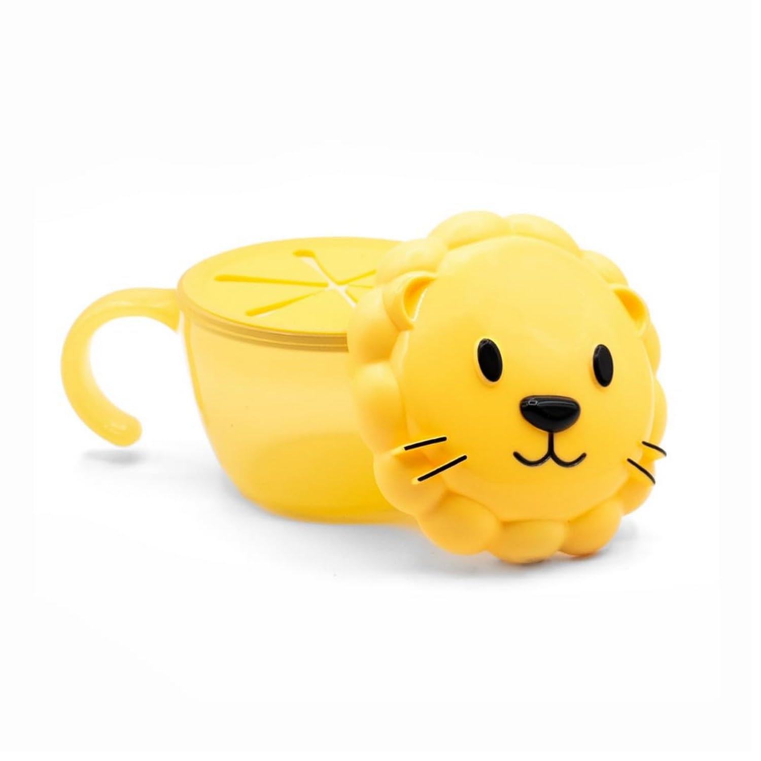 Melii Snack Container with Finger Trap - Lion